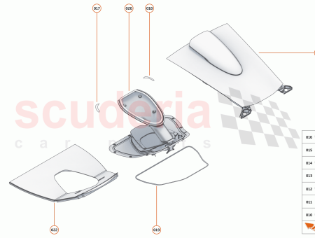 Photo of ASSY MSO ROOF SCOOP LUGGAGE SHELF…