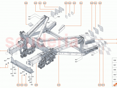 Photo of CROSS BEAM TRANSMISSION FLOOR…