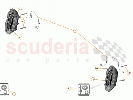 Photo of Spring Clip Brake Pads Front…