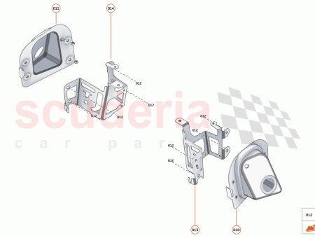 Photo of BRACKET SEAT BELT REEL RH ASSY BRKT MTG…