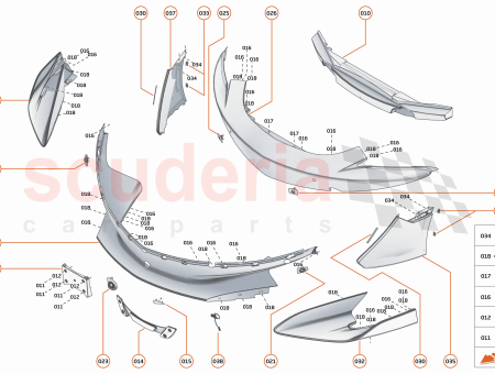 Photo of BLADE FRONT BUMPER LOW TEMPERATURE RADIATOR RH 570S…