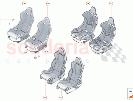 Photo of ASSY SLW RACE SEAT RHD DRVR…