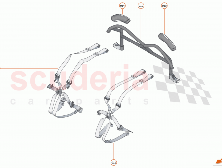 Photo of ASSY HARNESS BAR FOAM RH US…