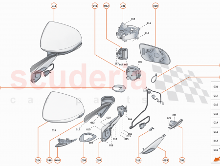 Photo of ACTUATOR DOOR MIRROR GLASS…