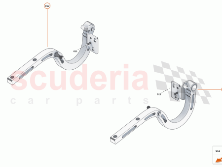 Photo of ASSY BONNET HINGE LH…