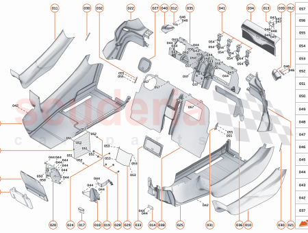 Photo of ASSY B PILLAR COMPLETE SPIDER LH…