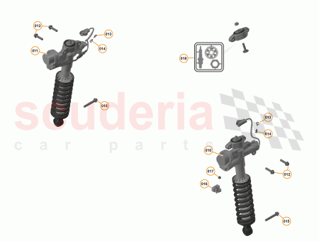 Photo of Suspension Unit Rear RH GT…