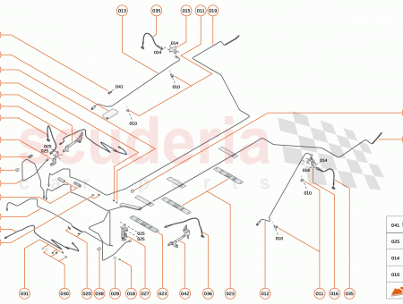 Photo of BRAKE PIPE ABS MODULATOR TO FRAME FRONT LH…