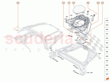 Photo of SERVICE HATCH GLAZING ASSY…