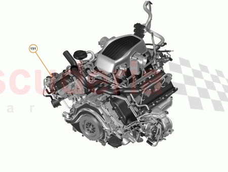 Photo of Engine 3 8 litre V8 Twin Turbo…
