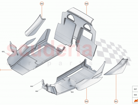 Photo of ASSY SILL COVER FULL LENGTH LOGO CFG RH…