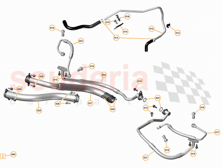 Photo of BRACKET OIL DRAIN HOSE…