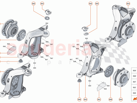 Photo of UPRIGHT SUSPENSION FRONT RH…