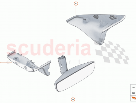 Photo of ASSY EC MIRROR TRIM HOUSING LH…