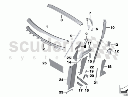Photo of Connector Engine support Side fram left 41 11…