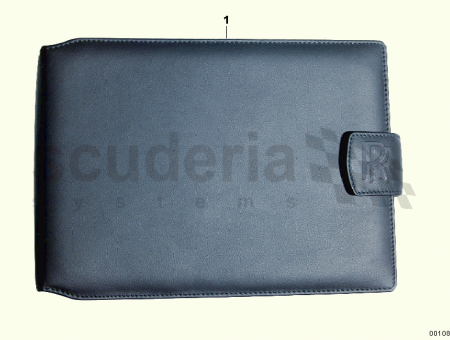 Photo of Case for car papers leather w contents 51…