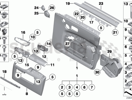 Photo of Trim seat function left 51 41…