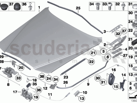 Photo of LATERAL ENGINE HOOD SEALING 51 23…