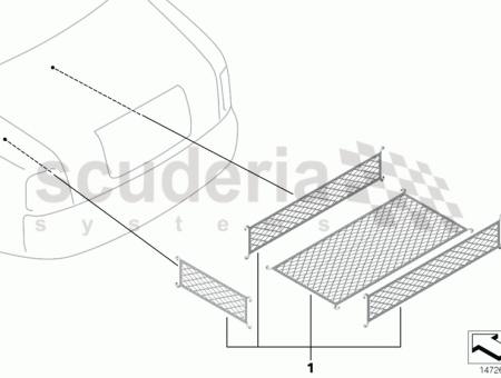 Photo of Luggage net 72 60…