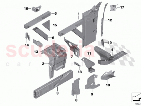 Photo of Reinforcement engine support inner right…