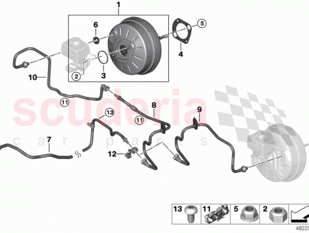 Photo of Repair kit power brake unit…