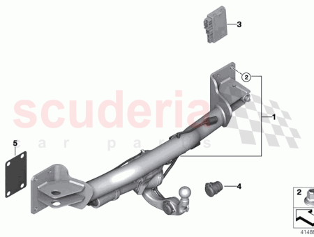 Photo of Control unit trailer tow hitch 63 11…