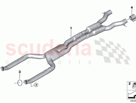 Photo of RP petrol particulate filter w fr pipe…
