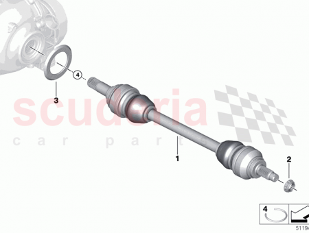 Photo of Output shaft left…