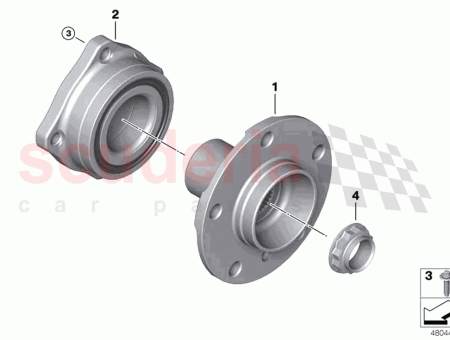 Photo of Angular contact ball bearing radial…