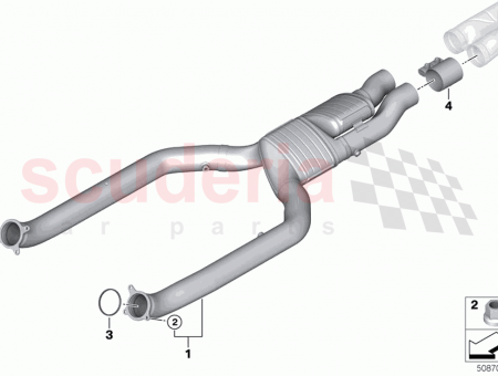 Photo of RP petrol particulate filter w fr pipe…