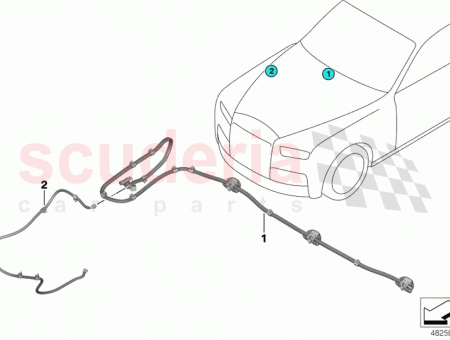 Photo of Hose line windscreen washer system…