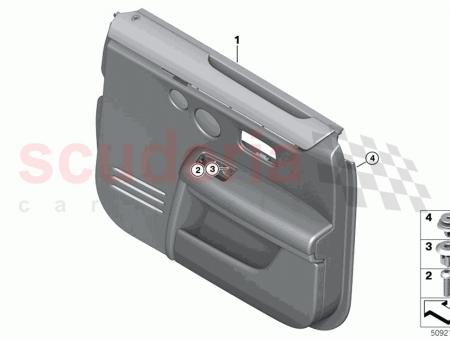 Photo of Door trim panel rear right…