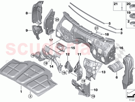 Photo of Seal side panel right bottom…