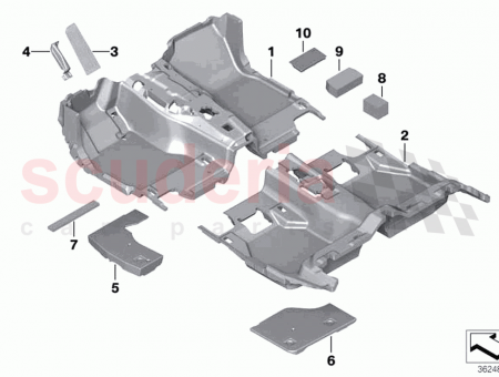Photo of Floor covering rear…