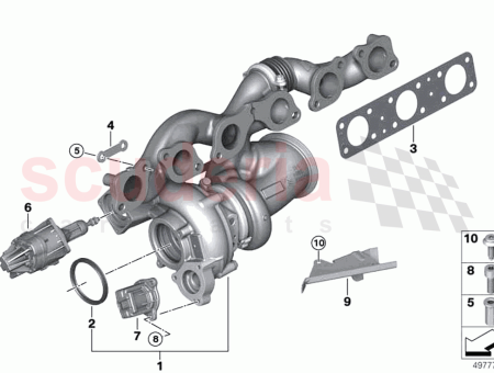 Photo of Seal exhaust manifold…