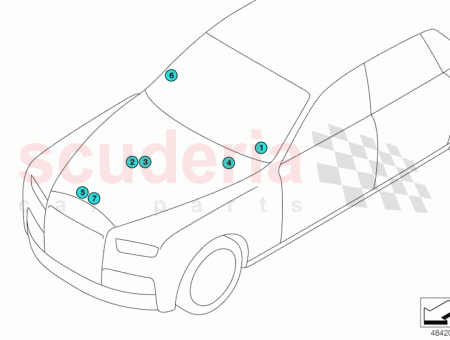 Photo of Label Brake fluid…