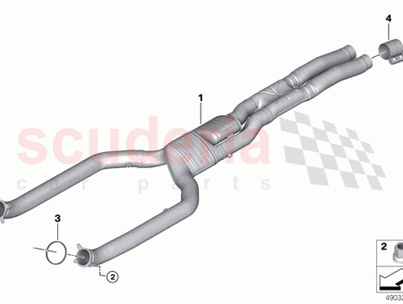 Photo of RP petrol particulate filter w fr pipe…