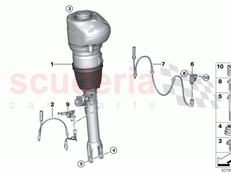 Photo of Holder for variable damper control left…