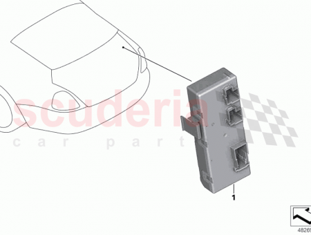 Photo of Control unit tailgate function module…