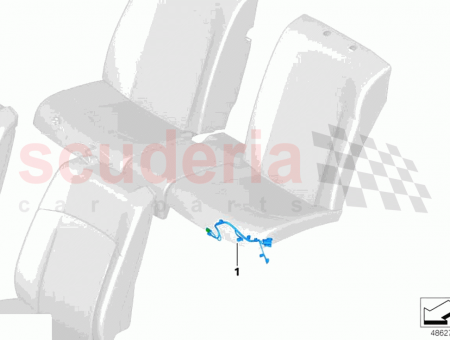 Photo of Wiring harness comfort seat rear left…