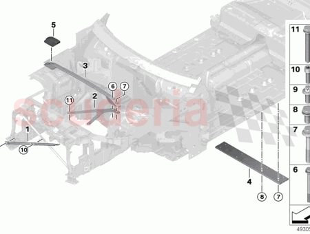 Photo of V strut right…