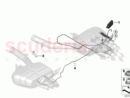 Photo of Control unit holder flap exhaust system…