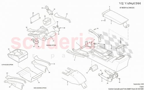 Part Diagram for Aston Martin 6R13835486AAW
