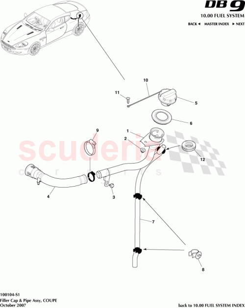 Part Diagram for Aston Martin 1R12-343982-AA