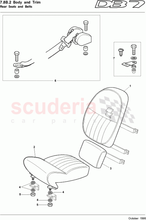 Part Diagram for Aston Martin 74-84348