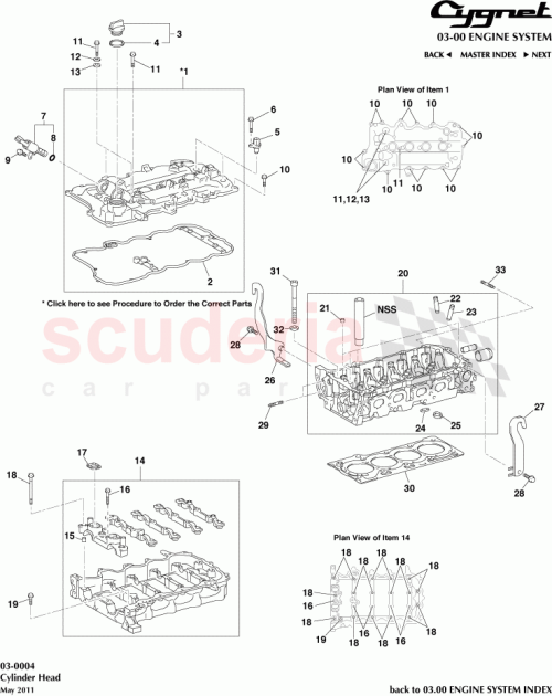 Part Diagram for Aston Martin 90126-08063