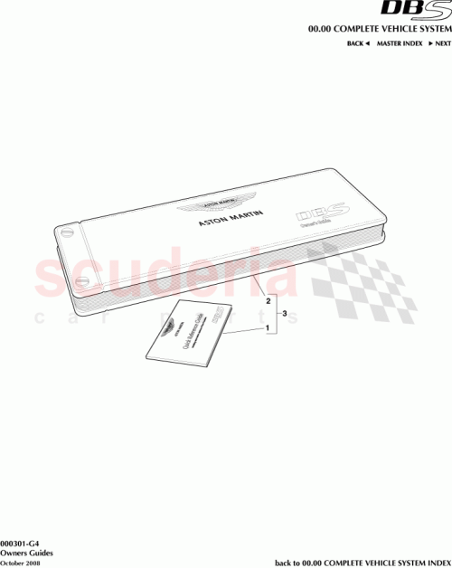 Part Diagram for Aston Martin 8D3319G217RB