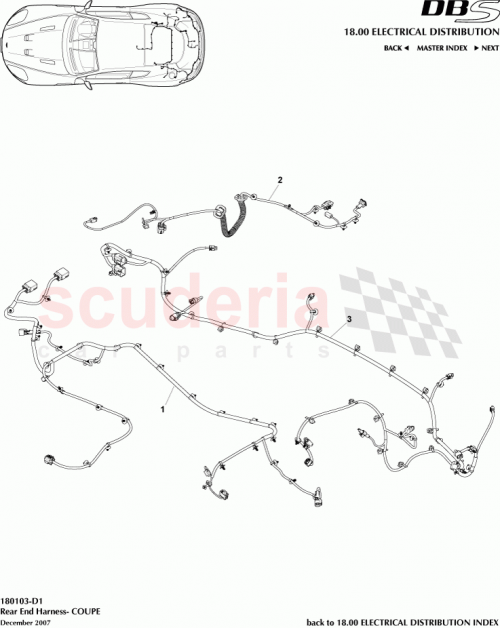 Part Diagram for Aston Martin 8D33-14A227-AB