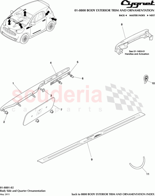 Part Diagram for Aston Martin AY2Y-018K29-BA