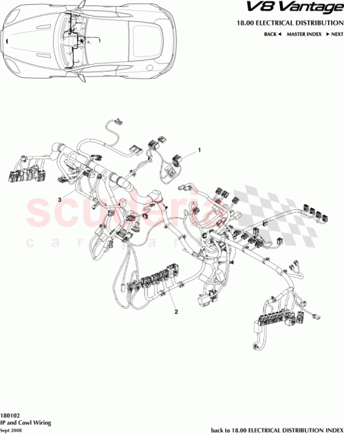 Part Diagram for Aston Martin 7G33-14K024-CD